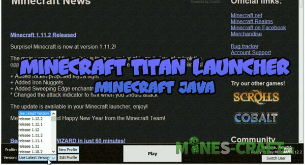 minecraft titan launcher indir